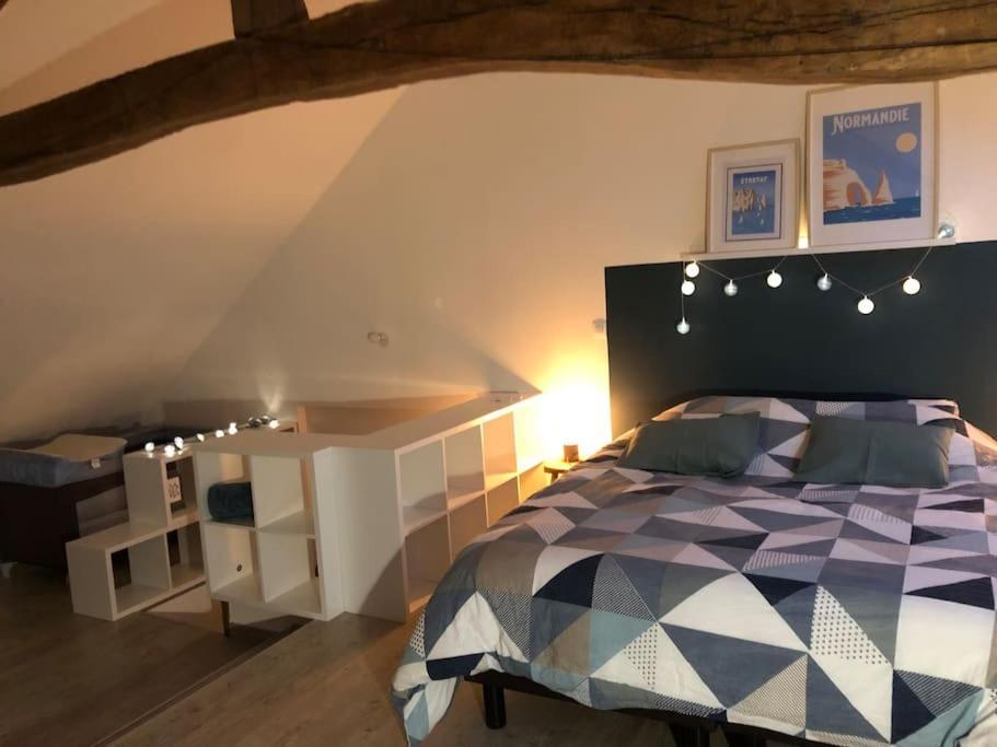 Maison Sur La Place Du Village D'Ourville En Caux Eksteriør billede